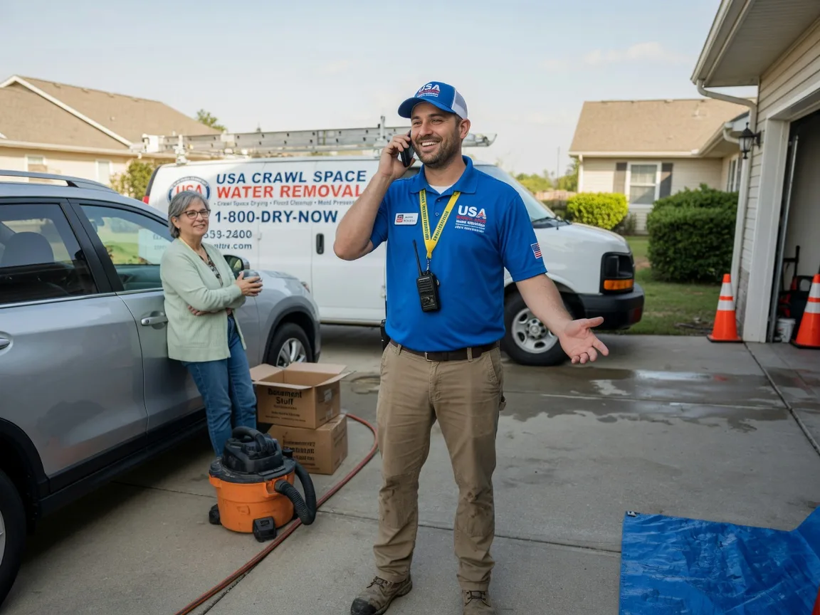 Crawl Space Water Removal Dyess, AR FAQs
